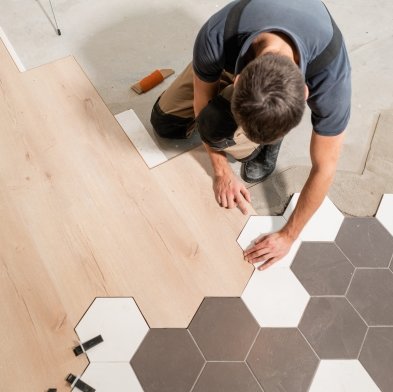 Flooring installation services in Layton