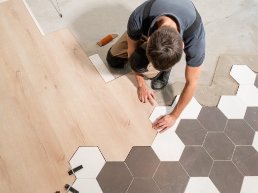 Flooring installation services in Layton